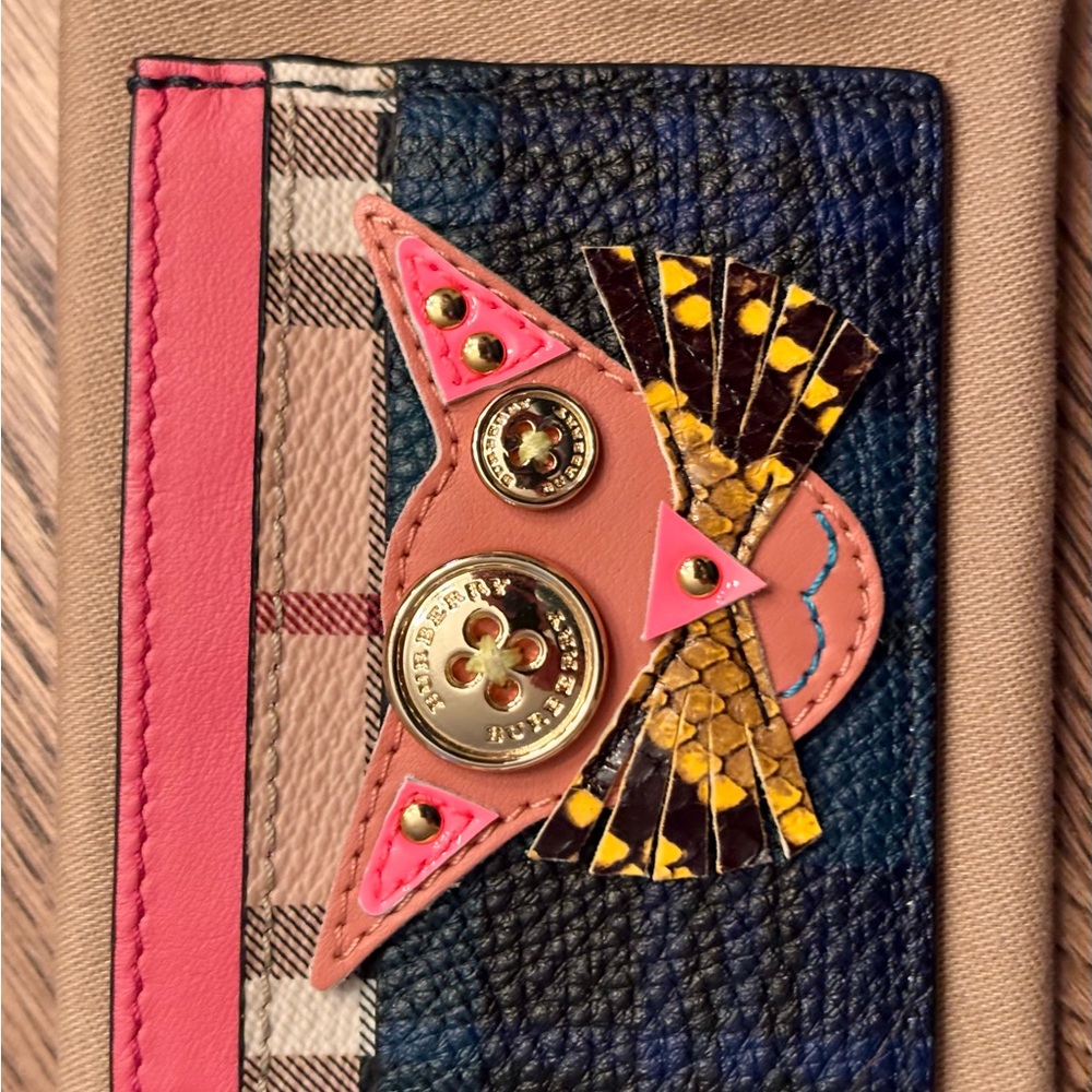 Burberry Leather Card Holder